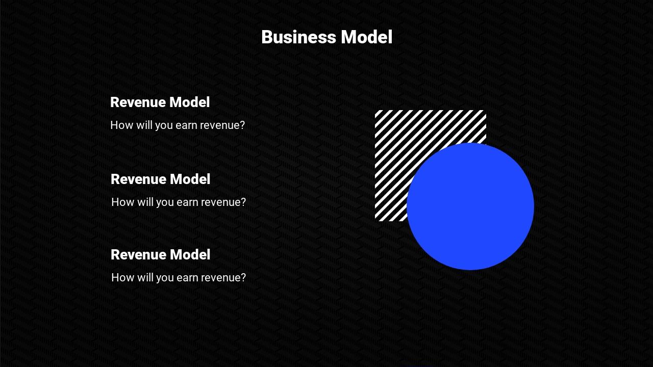 互联网科技融资路演商业计划书PPT-Business Model