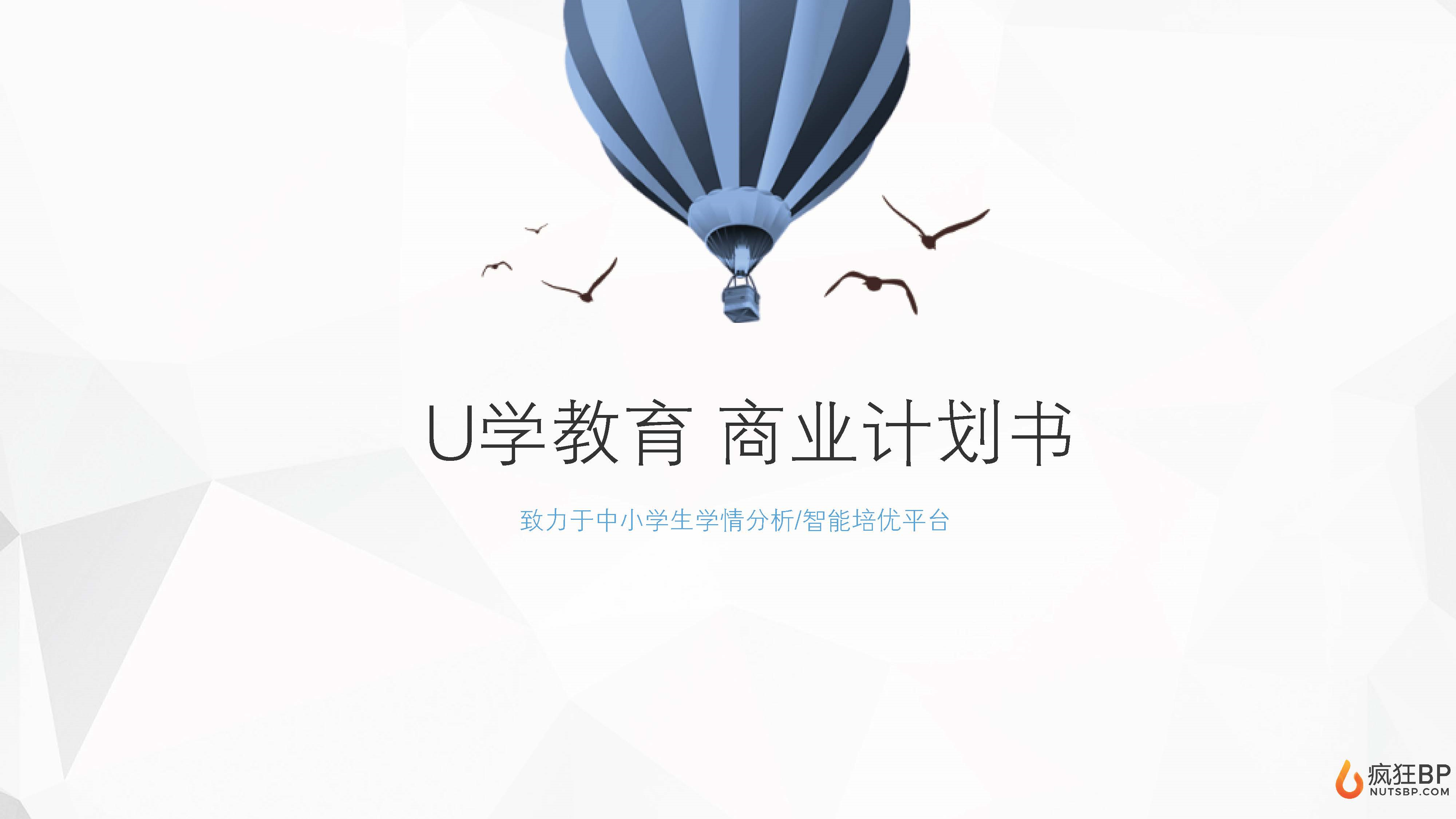 互联网教育“U学教育”商业计划书-undefined