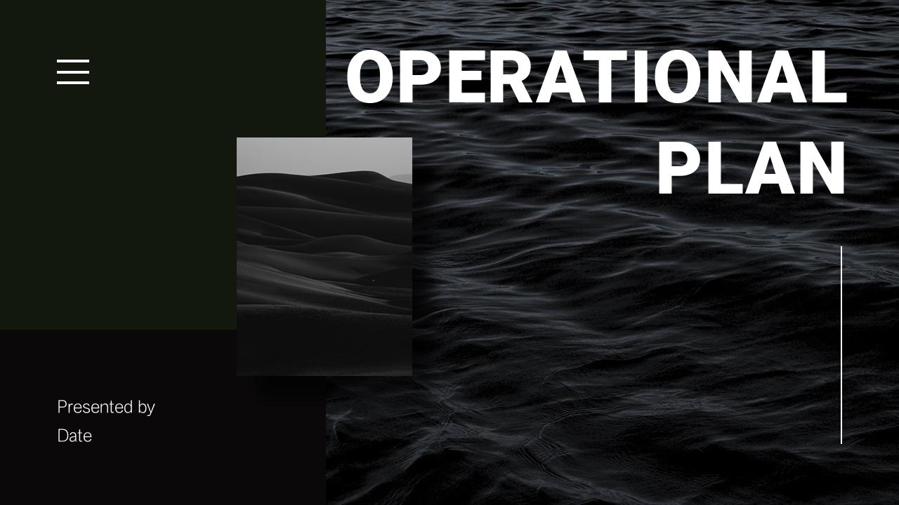 黑色稳重电商运营方案PPT-OPERATIONAL PLAN