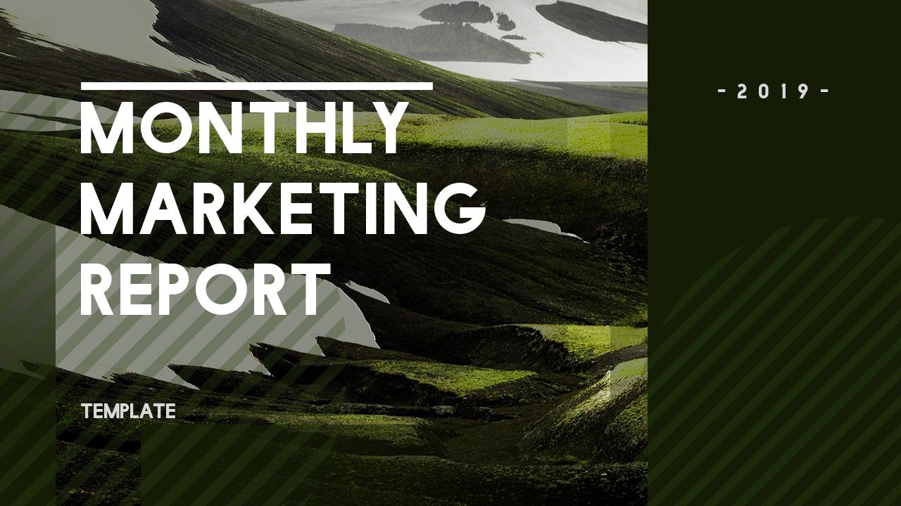 瓜果农产品电商市场推广运营总结报告PPT-Monthly Marketing Report