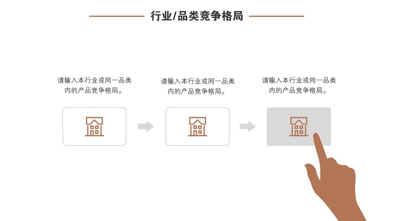 商务会议通用竞品分析报告PPT模版-行业/品类竞争格局