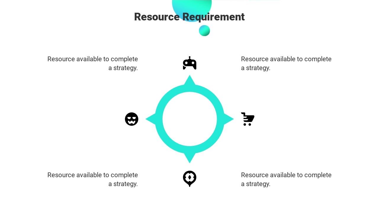 科技风互联网运营方案PPT方案-Resource Requirement