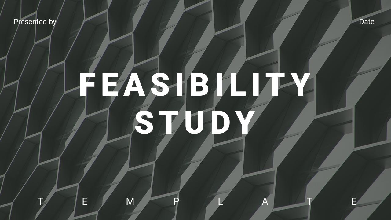 艺术建筑可行性研究报告英文PPT模板-FEASIBILITY STUDY