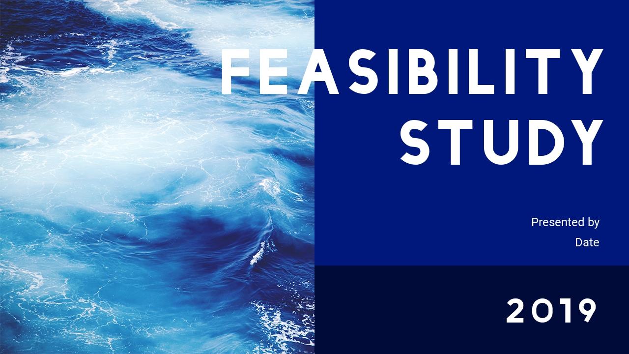 大气商务海洋背景投资分析PPT-FEASIBILITY STUDY