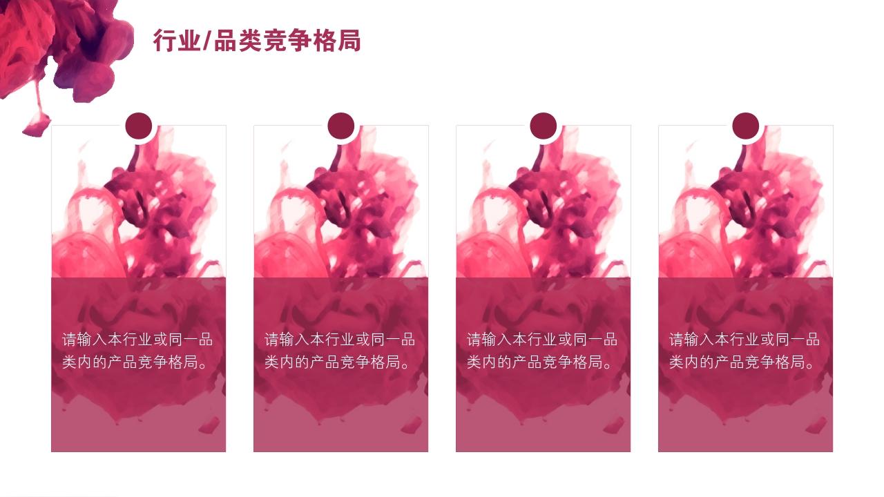 竞品分析报告-行业/品类竞争格局