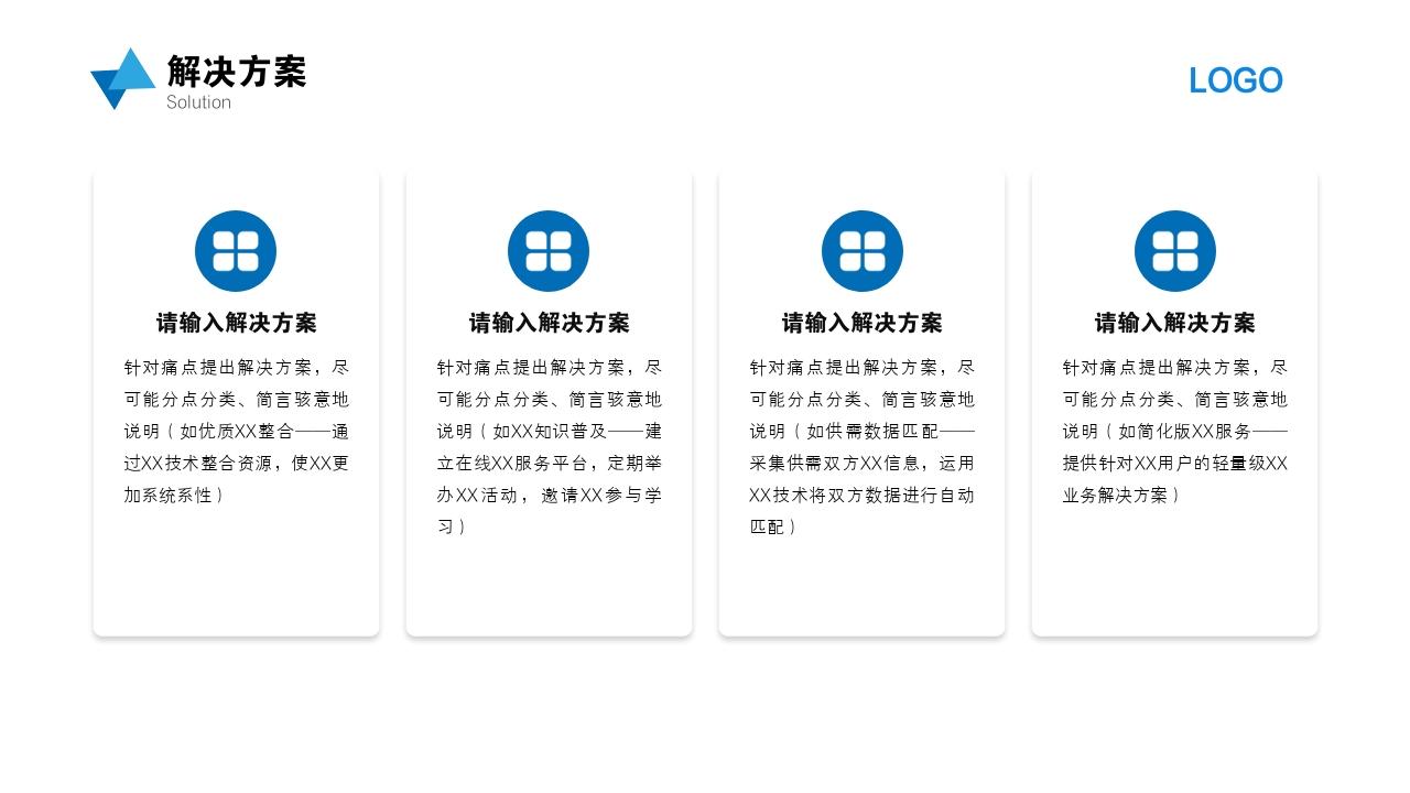 科技环保商业计划书模板-解决方案