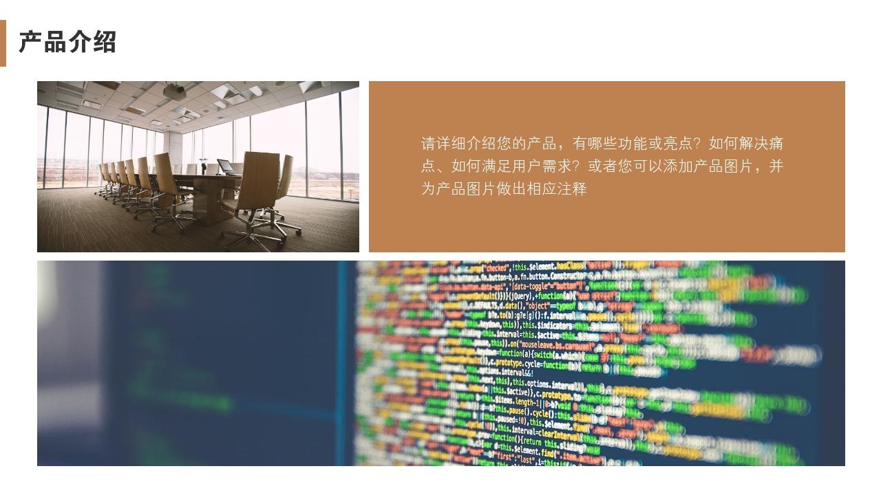 互联网股份制商业计划书模板-产品介绍