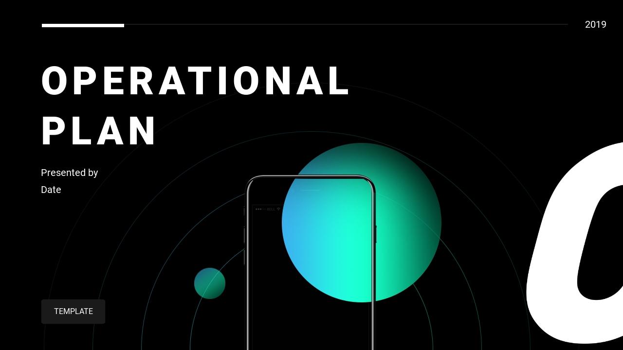 科技风互联网运营方案PPT方案-OPERATIONAL PLAN