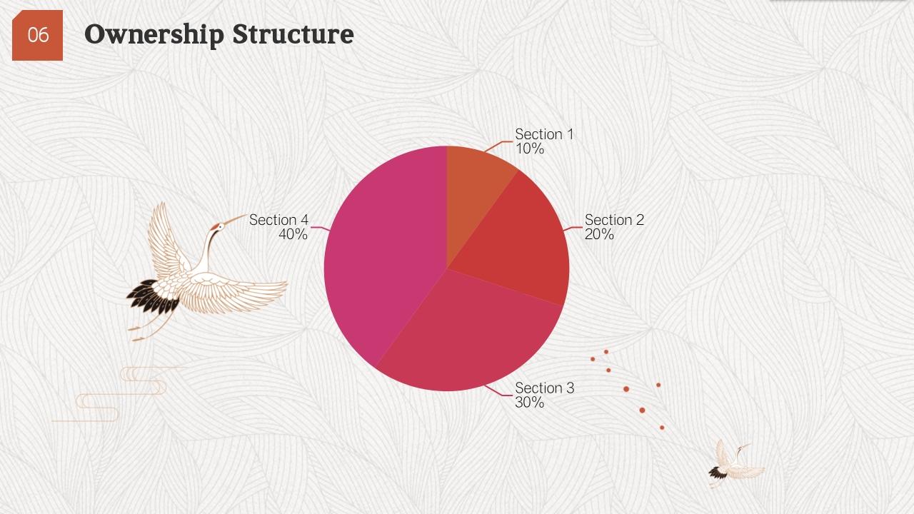 传统手工艺文化创业融资商业计划书PPT模板-Ownership Structure