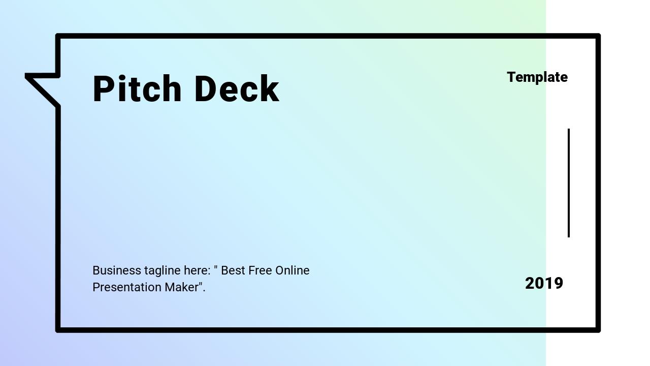 人工智能项目融资路演商业计划书PPT-Pitch Deck