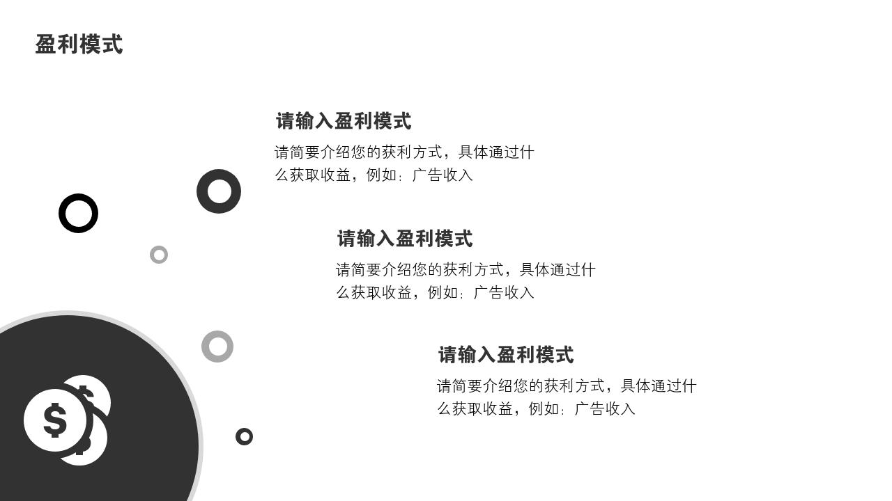 线上艺术培训教育项目商业计划书模版-盈利模式
