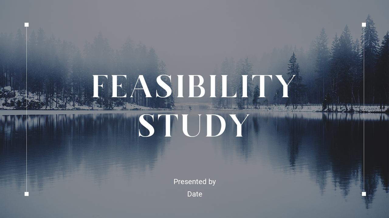  大气风景背景房地产可行性研究报告PPT-FEASIBILITY STUDY