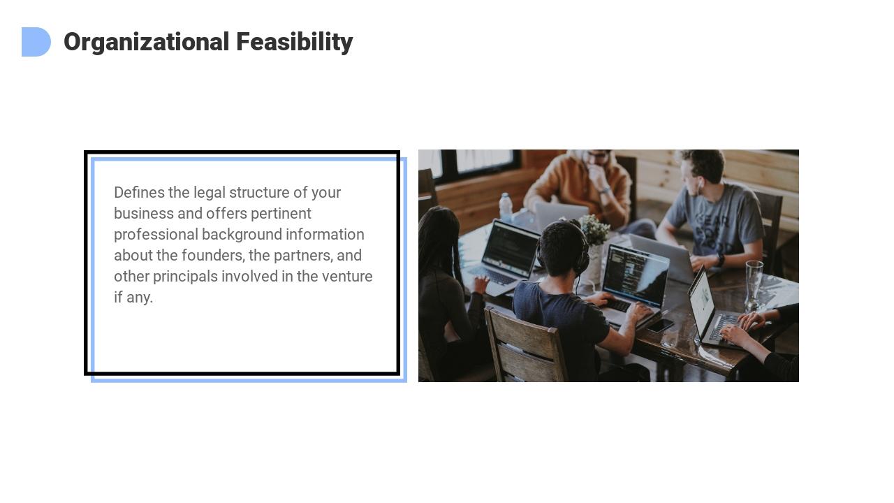 黑色大气建筑项目可行性研究报告PPT模板-Organizational Feasibility